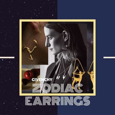 Givenchy Zodiac Earrings 